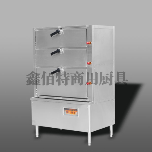 吳江電熱三門海鮮蒸柜
